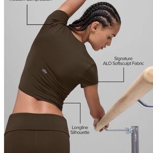 ALO Yoga Olive Activewear Set